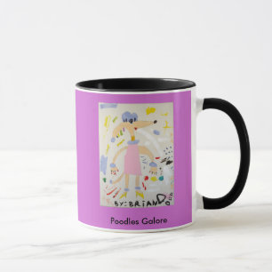 Poodles Galore Mug