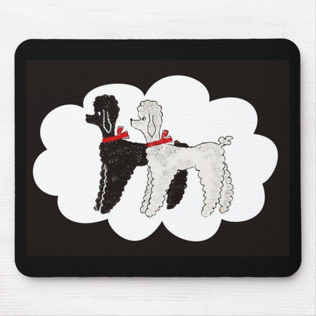 Poodles R In Mouse Pad (Front)
