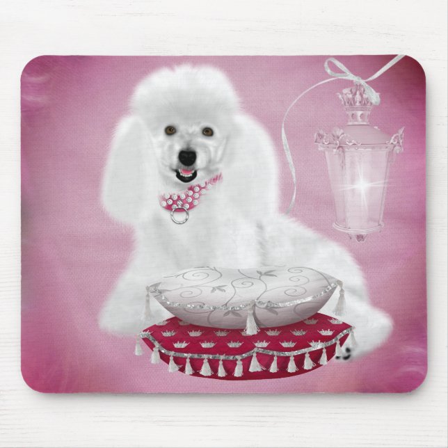 Poodles Rock 3! Mousepad (Front)