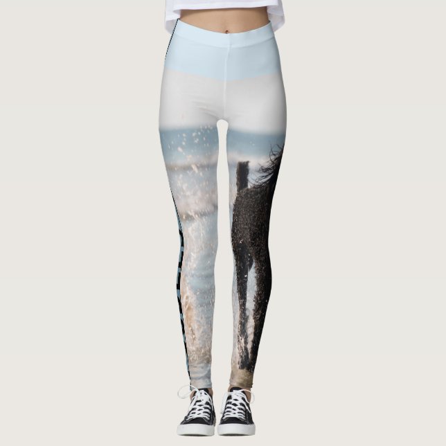 Poodles Rule Leggings (Front)