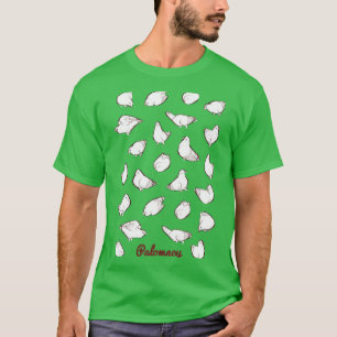 Poofy Pigeons white 1 T-Shirt