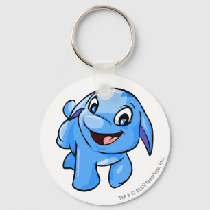 Poogle Blue Keychain