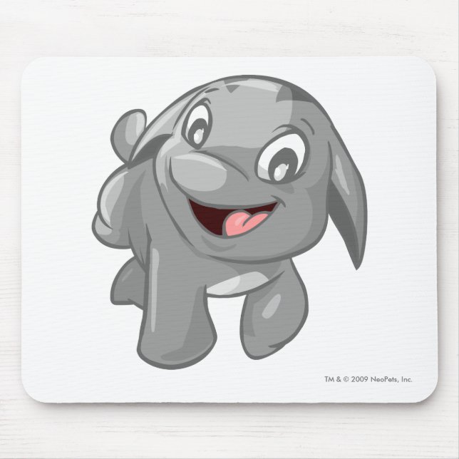 Poogle Silver Mouse Pad (Front)