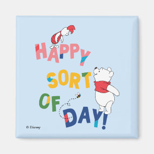 Pooh and Piglet   Happy Sort of Day! Magnet