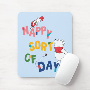 Pooh and Piglet   Happy Sort of Day! Mouse Pad