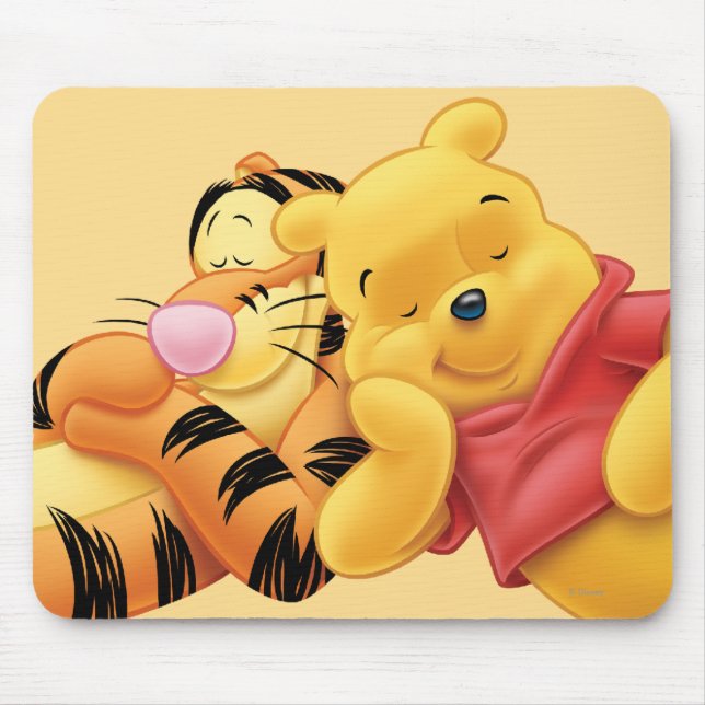 Pooh and Tigger Mouse Pad (Front)