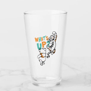 Pooh and Tigger What's Up? Glass