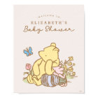 Pooh classique | AFFICHE DE BIENVENUE BABY SHOWER