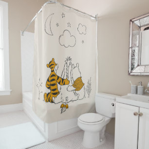 Pooh, Eeyore & Tigger   Looking up at the Sky
