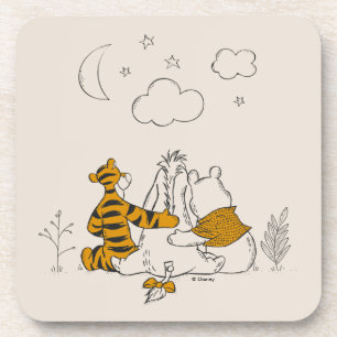 Pooh, Eeyore & Tigger   Looking up at the Sky Coaster