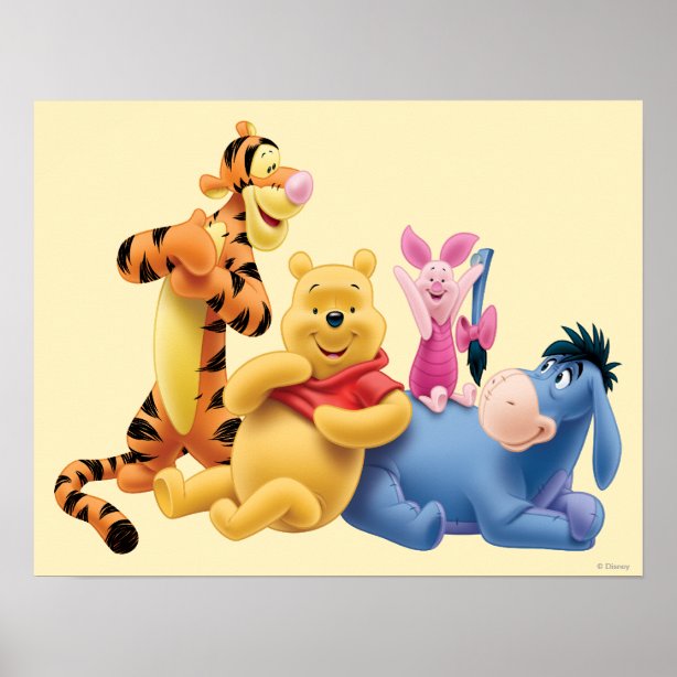 Winnie The Pooh Art & Wall Décor | Zazzle.ca