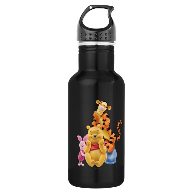Pooh & Friends 11 532 Ml Water Bottle (Front)