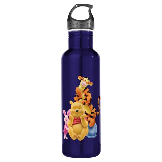 Pooh & Friends 11 710 Ml Water Bottle (Front)