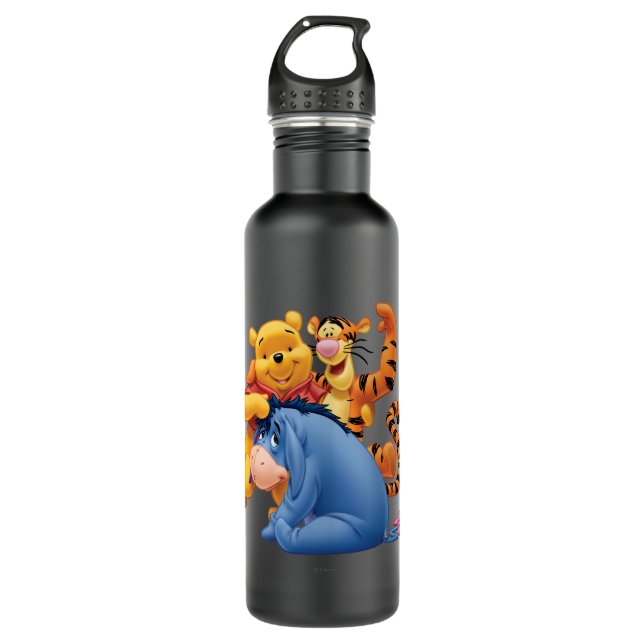 Pooh & Friends 3 710 Ml Water Bottle (Front)
