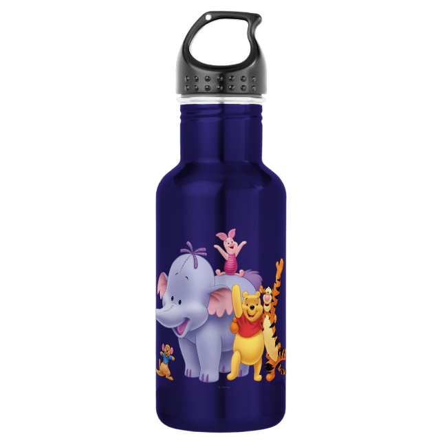 Pooh & Friends 4 532 Ml Water Bottle (Front)