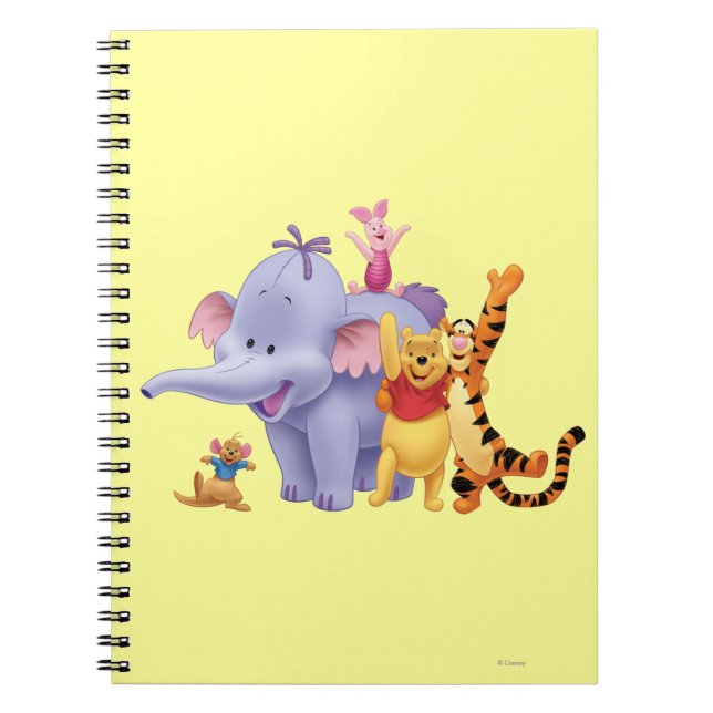 Pooh & Friends 4 Notebook (Front)