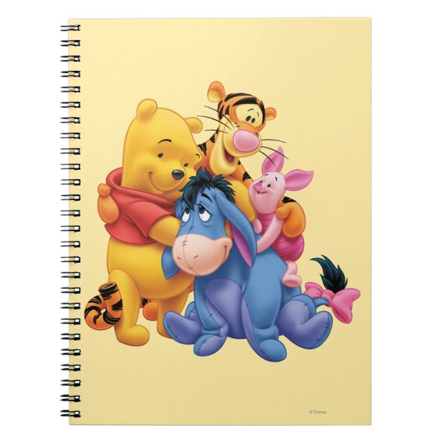 Pooh & Friends 5 Notebook (Front)
