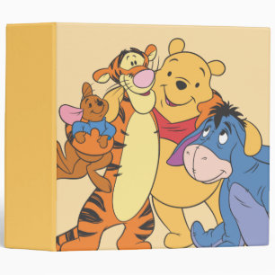 Pooh & Friends 7 Binder
