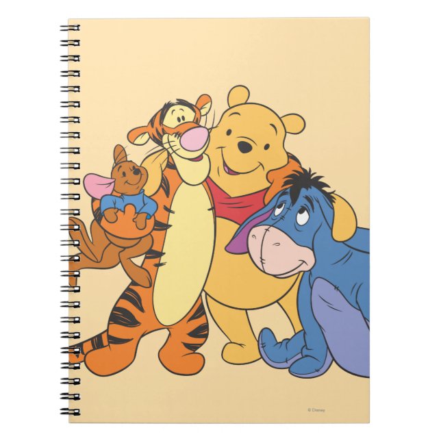 Pooh & Friends 7 Notebook (Front)