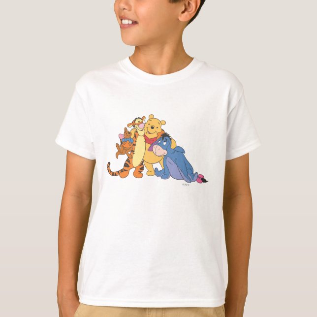 Pooh & Friends 7 T-Shirt (Front)