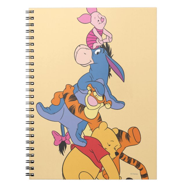 Pooh & Friends 8 Notebook (Front)