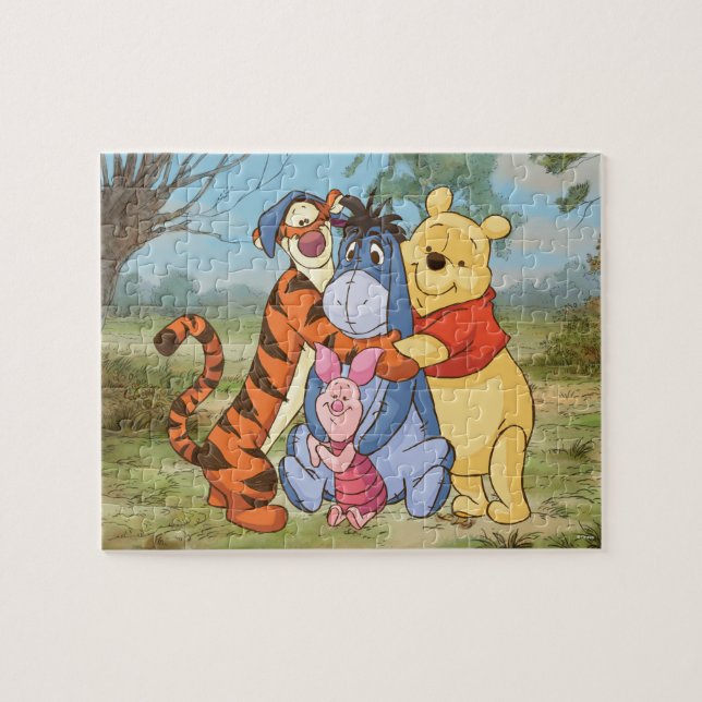 Pooh & Friends Big Hug Jigsaw Puzzle (Horizontal)