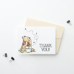 Pooh & Friends Watercolor | Birthday Thank You<br><div class="desc">Thank your guests with a touch of Hundred Acre Wood magic using our Pooh & Friends Watercolor Birthday Thank You. Featuring Pooh Bear, Piglet, Tigger, and Eeyore in a whimsical watercolor design, this card adds a delightful Disney charm to your thank-you notes. Perfect for any birthday celebration, this card helps...</div>