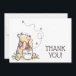 Pooh & Friends Watercolor | Birthday Thank You Card<br><div class="desc">Share your gratitude with the magic of the Hundred Acre Wood using our Pooh & Friends Watercolor Birthday Thank You. Featuring Winnie the Pooh, Piglet, Tigger, and Eeyore in a delightful watercolor design, this card is perfect for thanking guests after a whimsical birthday celebration. Personalize with your message to create...</div>