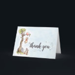 Pooh & Friends Watercolor | BirthdayThank You Thank You Card<br><div class="desc">Thank all your family and friends for coming to your child's Winnie the Pooh themed Birthday with these sweet thank you notes.</div>