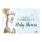 Pooh & Friends Watercolor Welcome Baby Shower Sign
