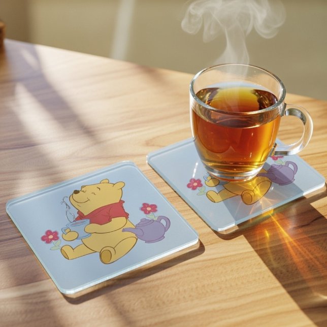Pooh Glass Coaster (Creator Uploaded)
