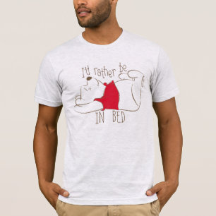 Pooh   I'd Rather Be in Bed T-Shirt