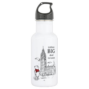 Pooh   Littlest Big Deal in Town 532 Ml Water Bottle
