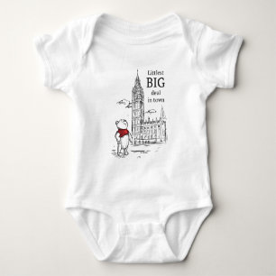 Pooh   Littlest Big Deal in Town Baby Bodysuit
