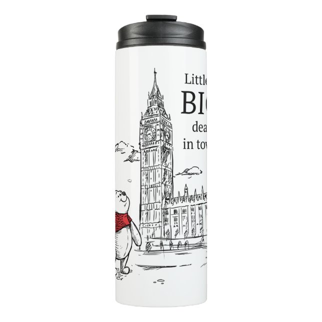 Pooh | Littlest Big Deal in Town Thermal Tumbler (Front)