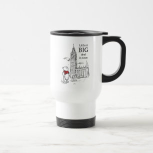 Pooh Littlest Big Deal in Town Travel Mug