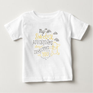 Pooh   My Sweetest Adventures Baby T-Shirt