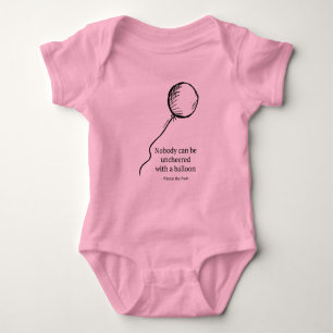 Pooh   Nobody Can be Uncheered with a Balloon Baby Bodysuit
