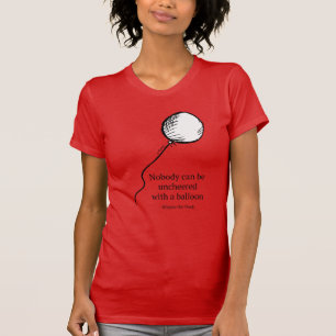 Pooh Nobody Can be Uncheered with a Balloon T-Shirt