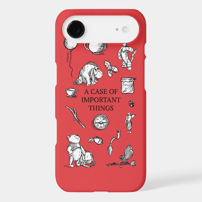 Pooh & Pals | A Case of Important Things Quote (Back)