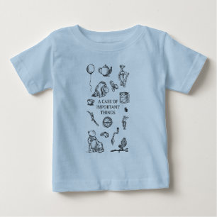 Pooh & Pals A Case of Important Things Quote Baby T-Shirt