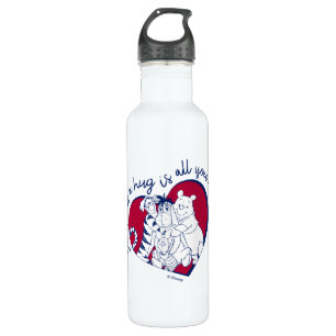 Pooh & Pals   A Hug is all You Need Quote 710 Ml Water Bottle