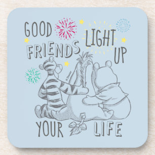 Pooh & Pals   Friends Light Up Your Life Coaster