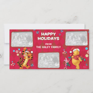 Pooh & Pals Holiday Photo Card