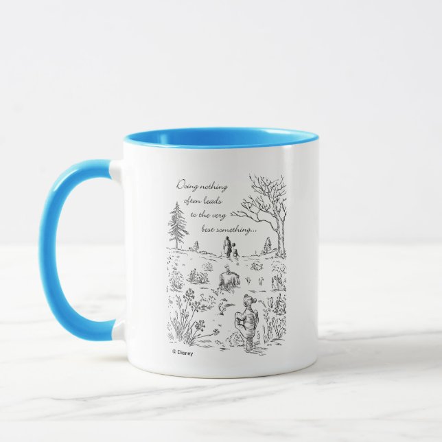 Pooh & Pals | The Very Best Something Quote Mug (Left)