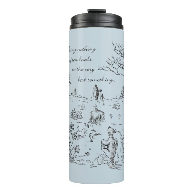 Pooh & Pals | The Very Best Something Quote Thermal Tumbler (Front)