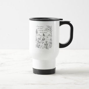 Pooh & Pals   The Very Best Something Quote Travel Mug