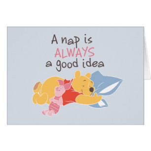 Pooh & Piglet   A Nap is Always a Good Idea
