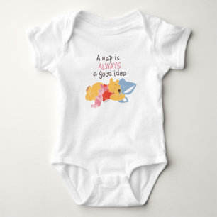 Pooh & Piglet   A Nap is Always a Good Idea Baby Bodysuit