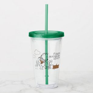 Pooh & Piglet   It's Always an Adventure with You Acrylic Tumbler